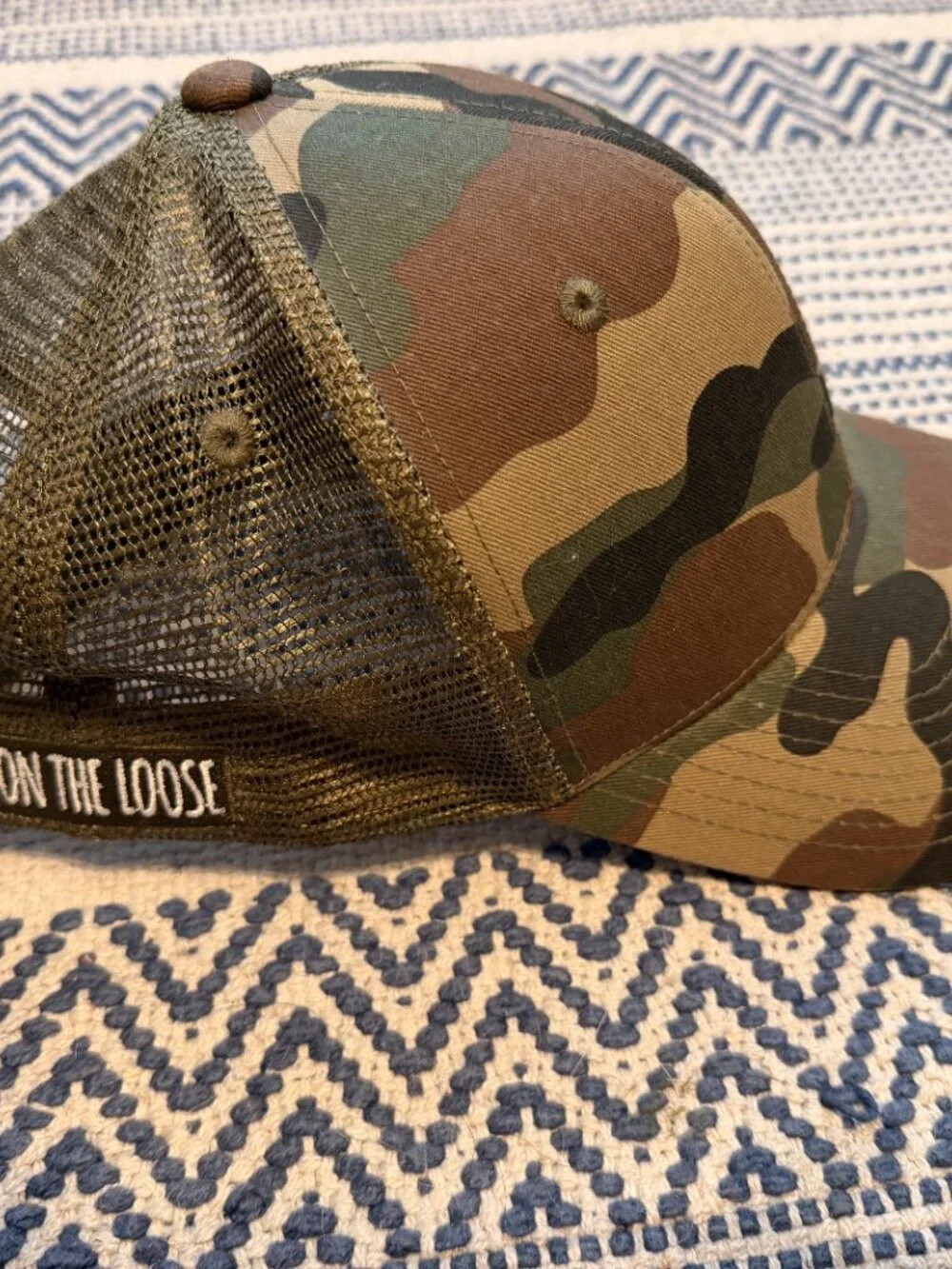 Colorado Camo Trucker Hat Mesh Snapback: Decky Brand